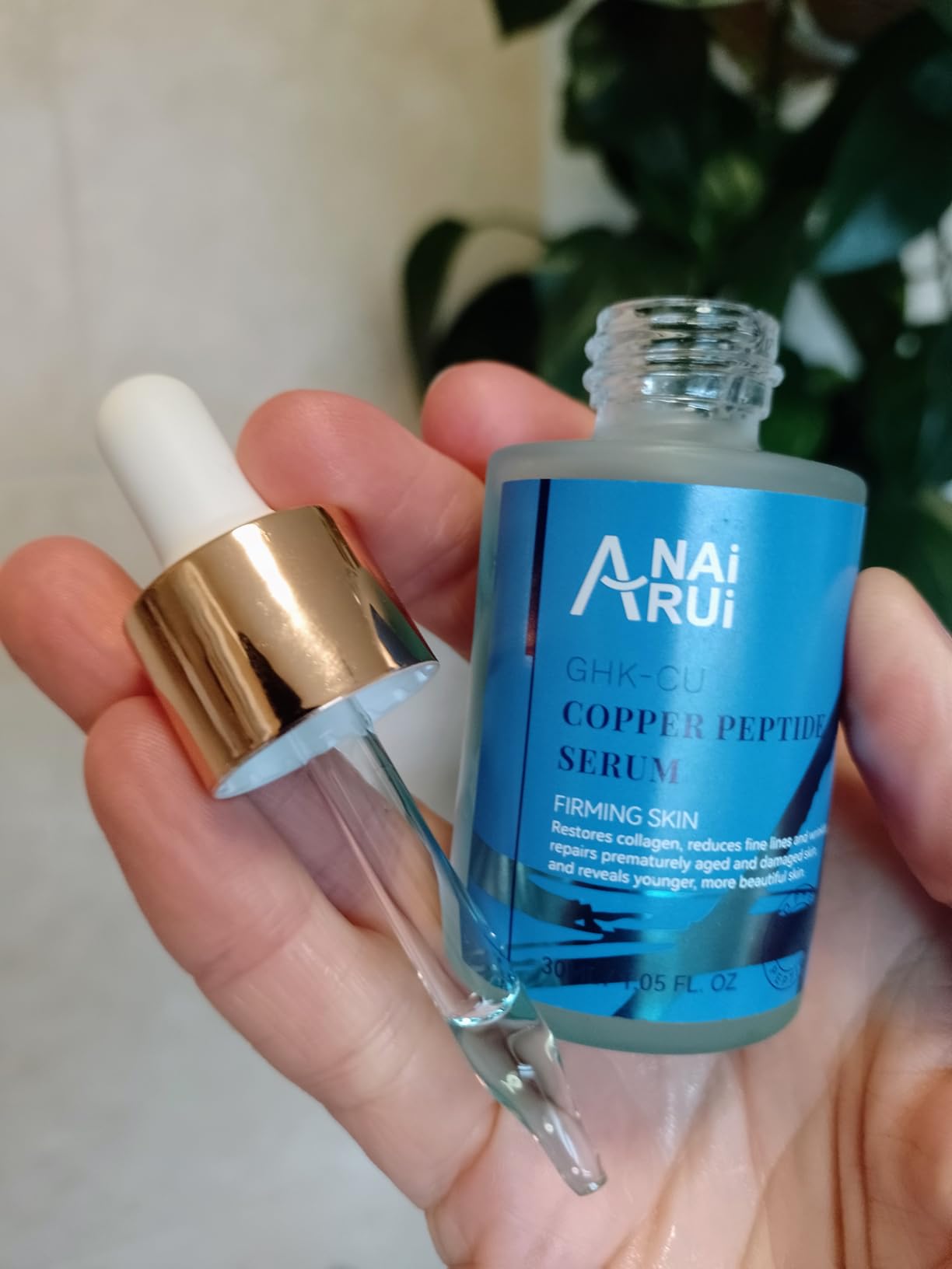 anairui copper peptides ghk cu serum ANAiRUi Copper Peptides Serum for Face - GHK-Cu Anti Kenya