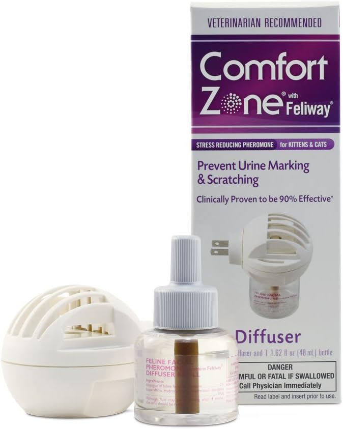 Comfort Zone Feliway Diffuser Kit for Cat Calming Amazon.co.uk Pet