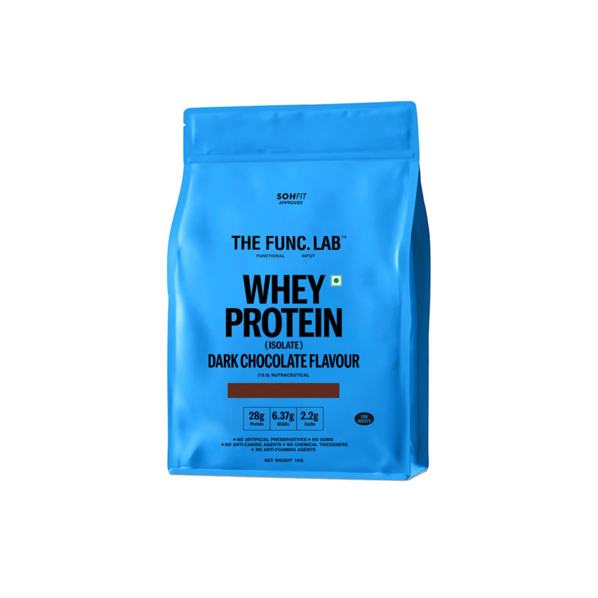 The Func. Lab Whey Protein Isolate - Unflavored | 500g | Grass‑Fed, 30g Protein, 6.95g BCAA per Scoop | High Protein Supplement for Muscle Growth, Digestion and Absorption Support — Amazon image 11