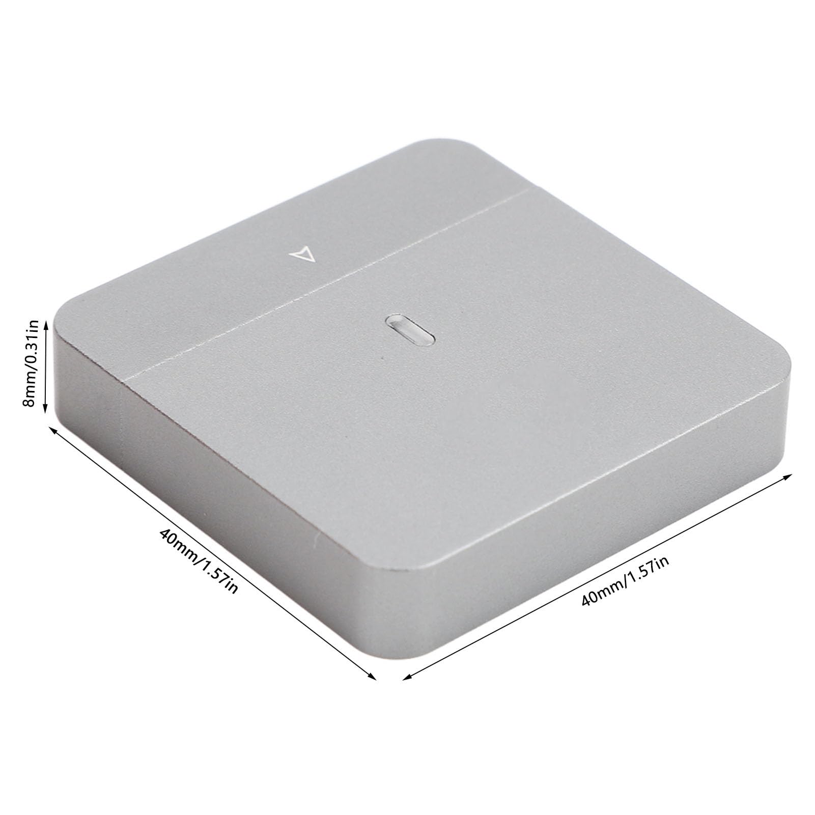 Obudowa SSD M.2 NVMe 2230, 10 Gb/s USB3.2 Gen2 Type C Adapter Obudowy M.2 SSD, Magnetyczna Przenośna Obudowa Dysku SSD ze Stopu Aluminium do Laptopa PC (256GB)