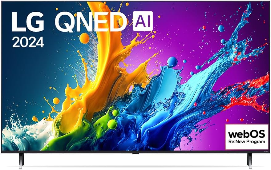 TV LG 55″ Smart QNED 4K UHD 55QNED80TSA