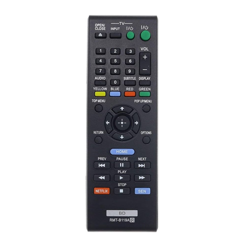 Amazon.com: New RMT-B119A Remote Compatible with Sony Blu