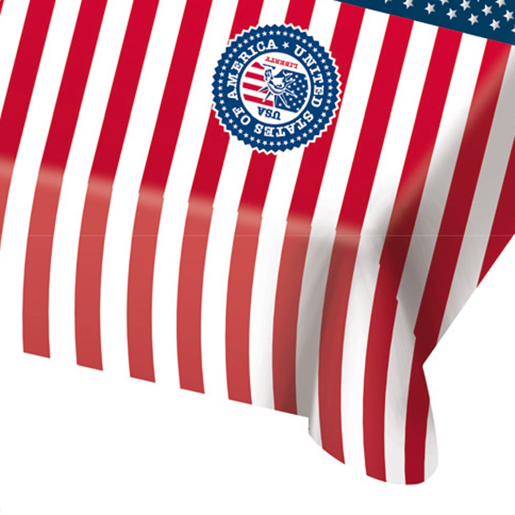 Nappe Drapeau USA Folat Creative - Lot De 3, 130x180cm, Thème Américain