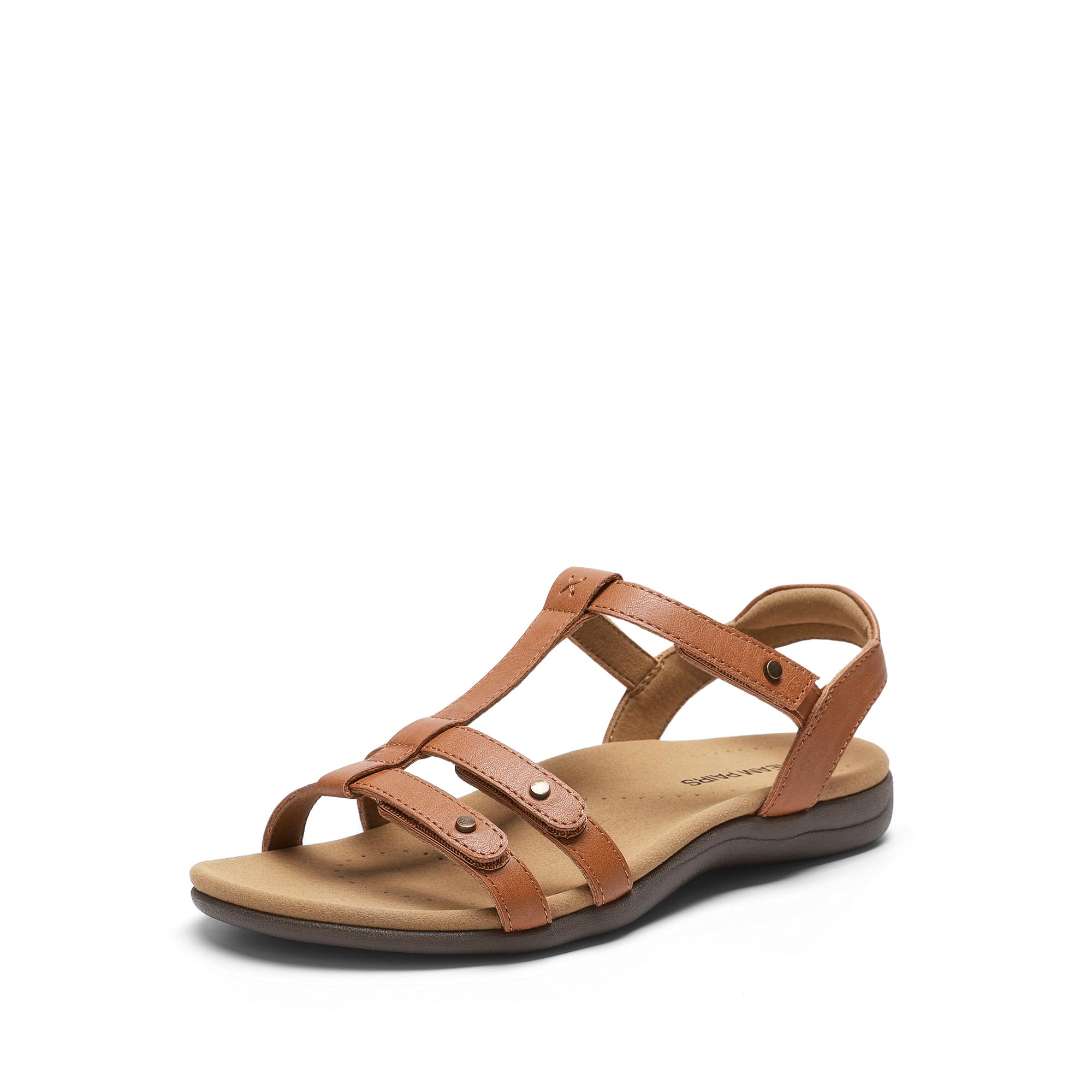 DREAM PAIRS Women's Flat Sandals with Arch Support