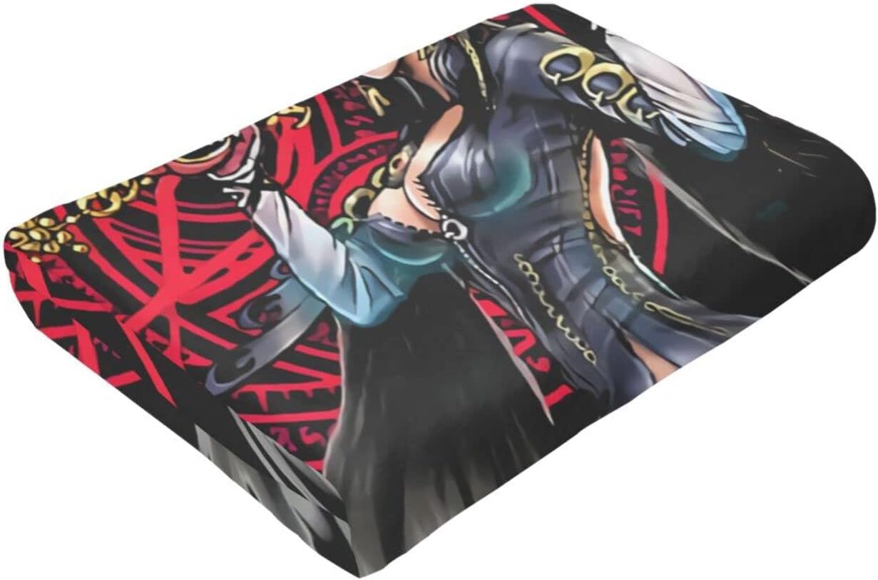 Anime Bayonetta Blanket Ultra Soft Micro Fleece Air Conditioner for Bed Couch Living Room Decoration 40"X30" : Home & Kitchen