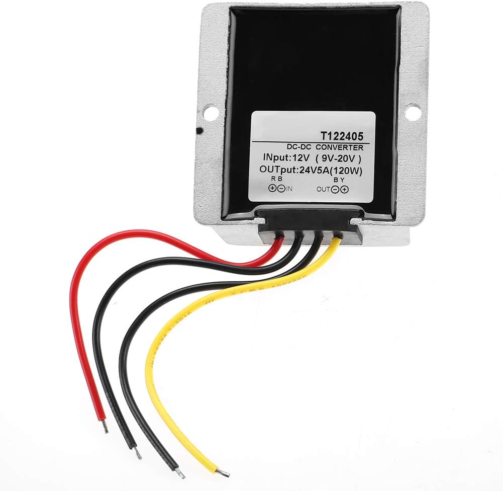 パワーインバーター 多目的ステップアップ5a Dc Dcコンバーター 車のledスクリーンルーター用の12vから24vの複数保護 完璧
