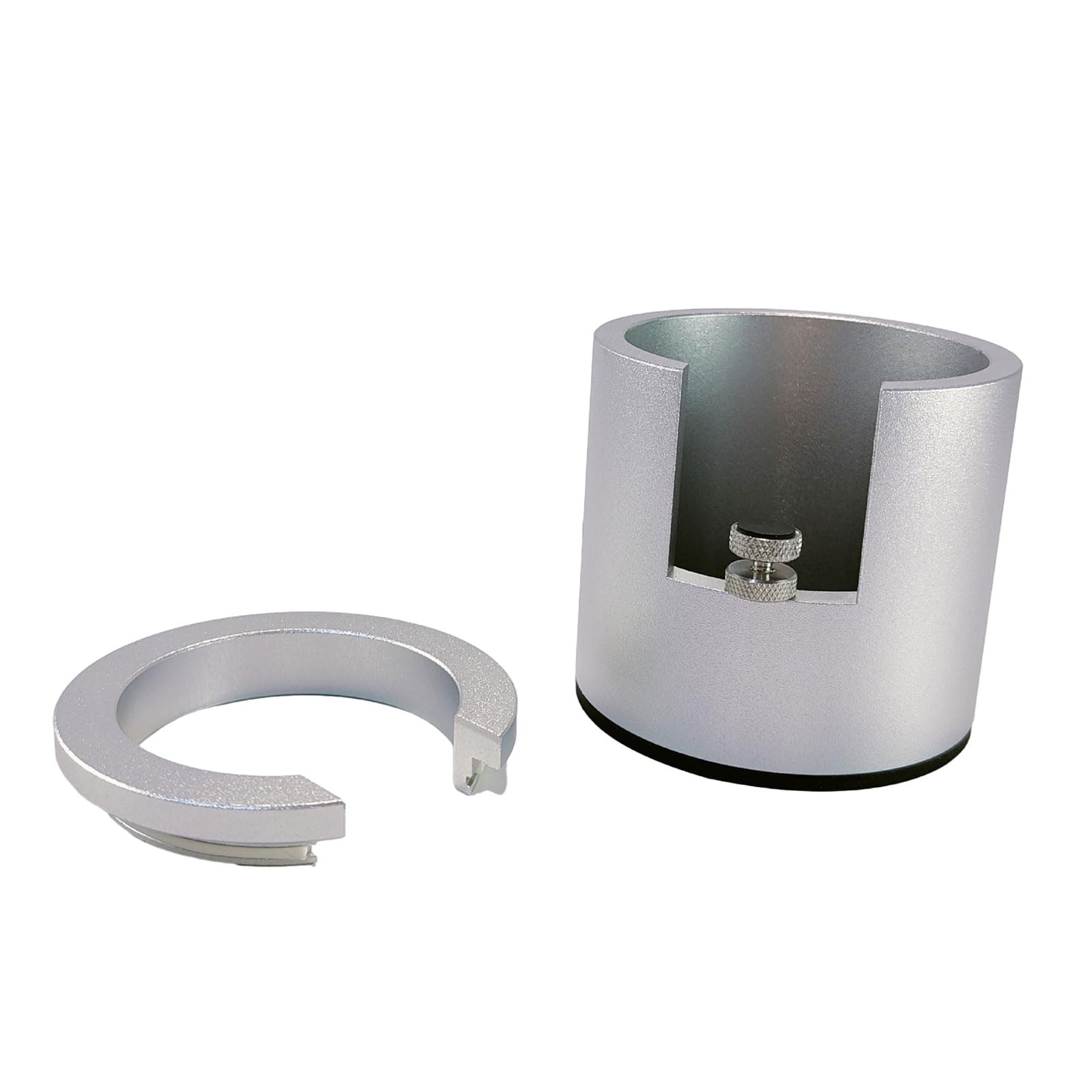 sodeber Multi Functional Coffee Tamper Base Espresso Portafilter Holder Tamper Stand Aluminum Alloy Maker Accessory