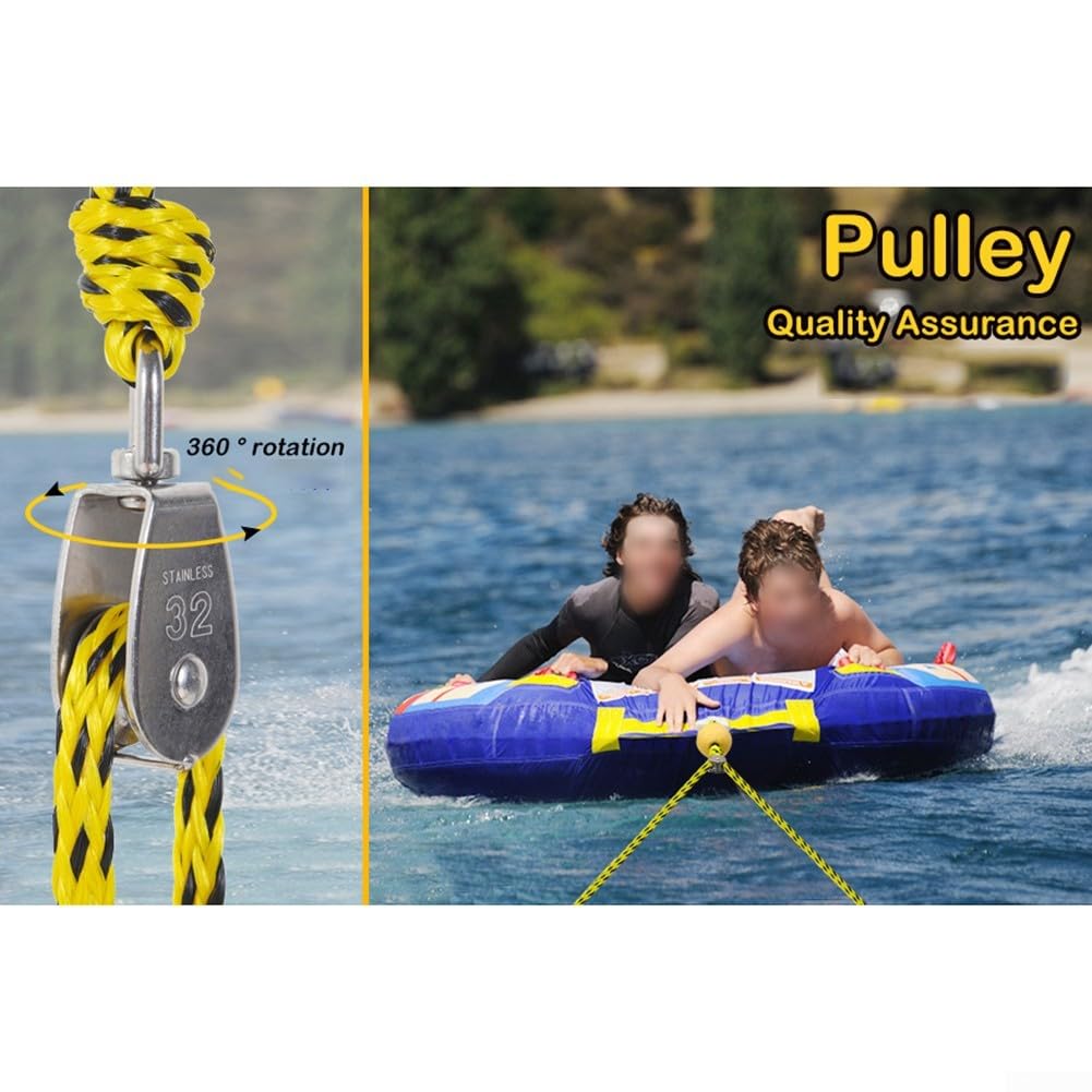 Corde 17FT avec Rotule 360° Anti-Torsion Corde 17FT avec Rotule