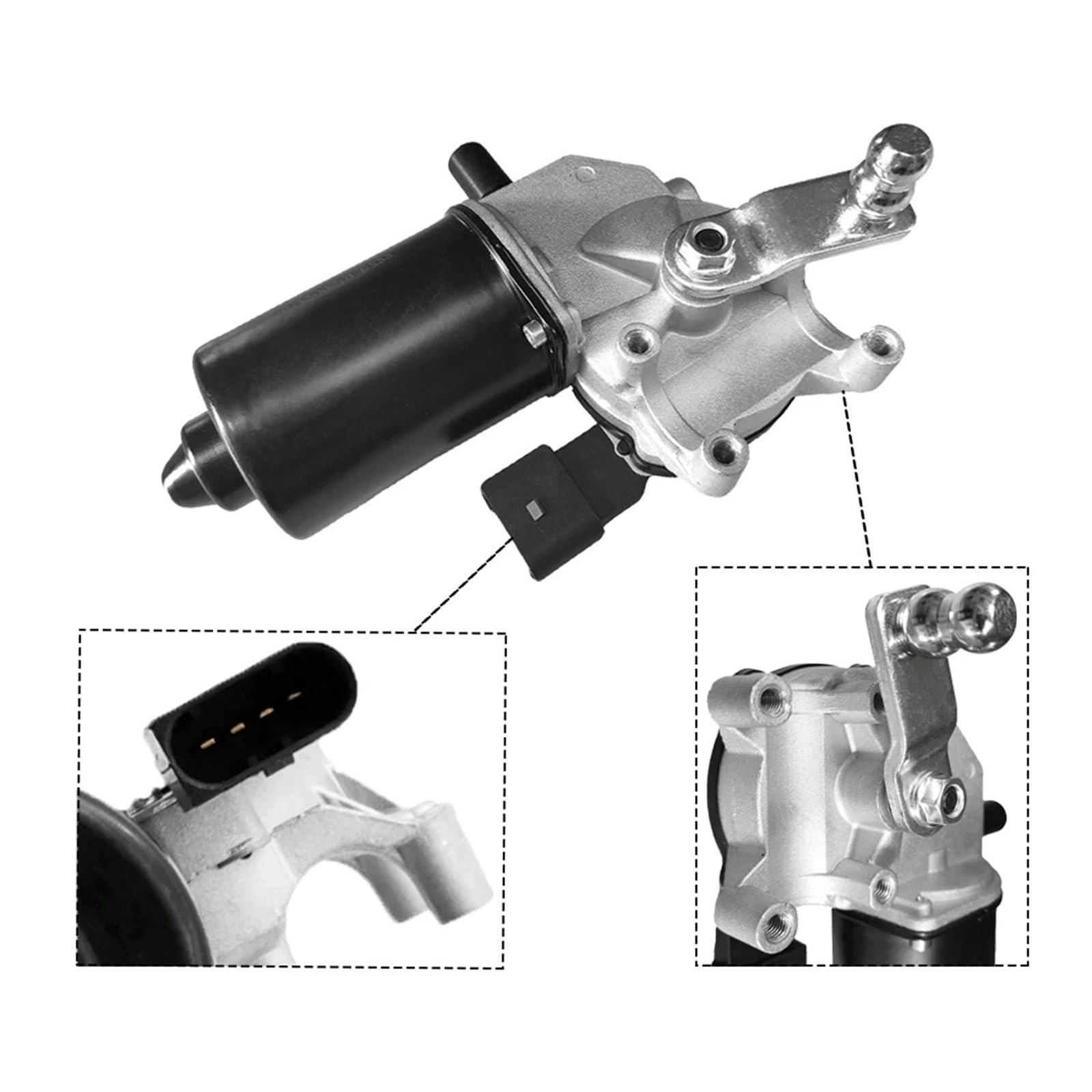 Silnik pompy spryskiwacza wycieraczki przedniej szyby, Compatible With X5 E70 2007-2013 X6 E71 2008-2014 E72 2010-2011 61617200510 pompa płynu do wycieraczek