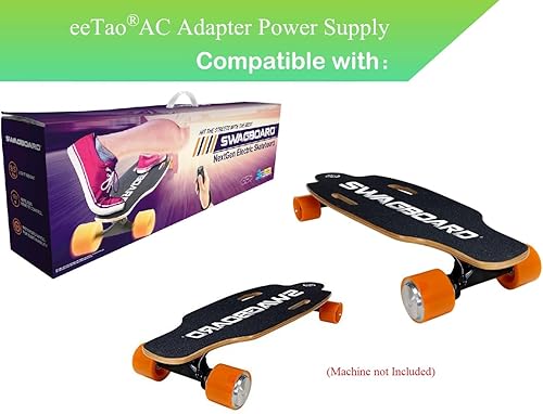 Miniatura 2 de Cargador adaptador de 29.4 V CACC compatible con Swagtron Swagboard NG-1 Swagger 1 NextGen Electric Longboard Motorizado Skateboard Swagger1 NG1