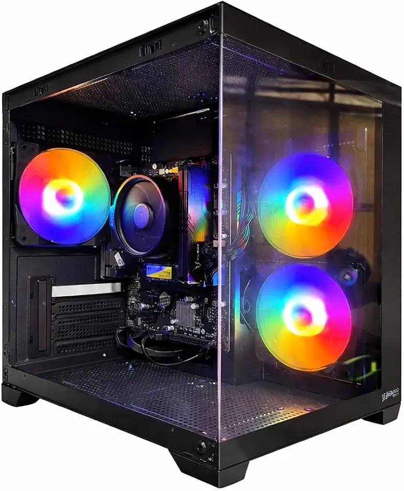 PC GAMER AMD WHITE RYZEN 7 5700G 16GB 3200MHZ NVME 512GB 600W BIVOLT RADEON VEGA 8 (PRETO)