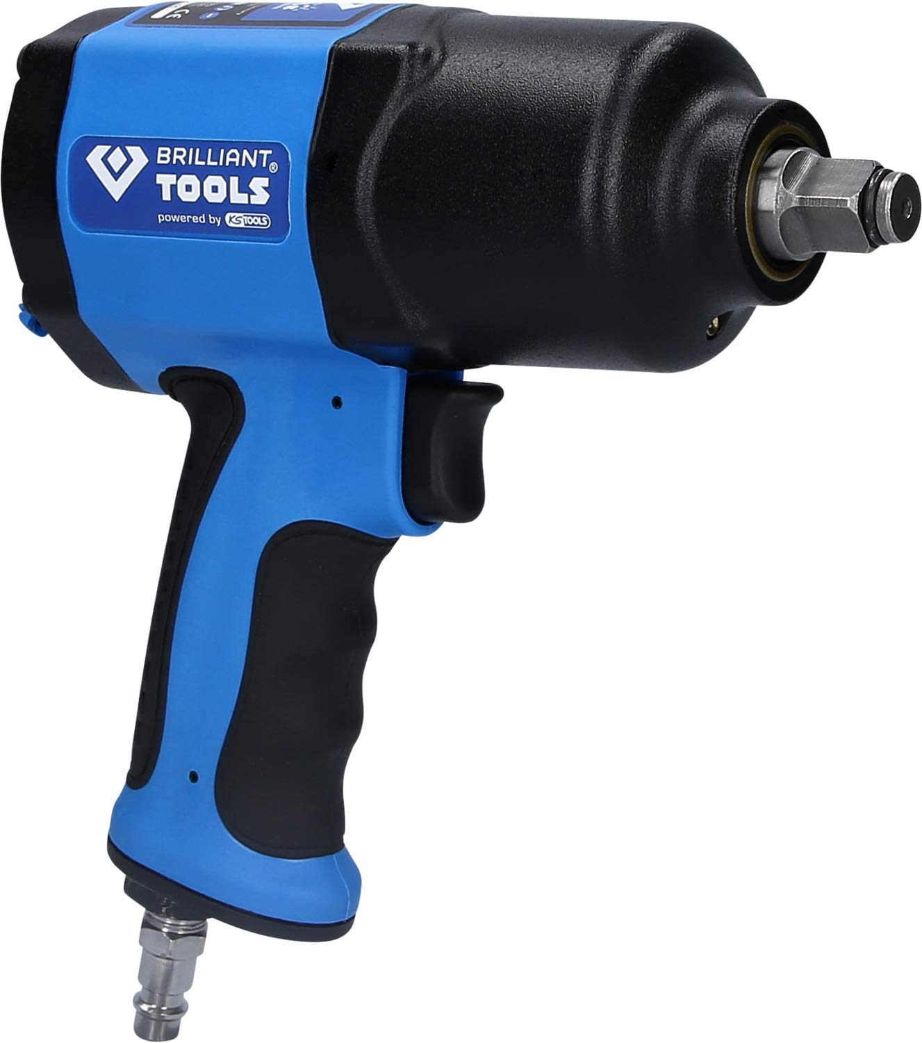 BRILLIANT TOOLS BT160100 1/2" Pneumatyczny klucz udarowy, 1.450 Nm [Powered by KS TOOLS]