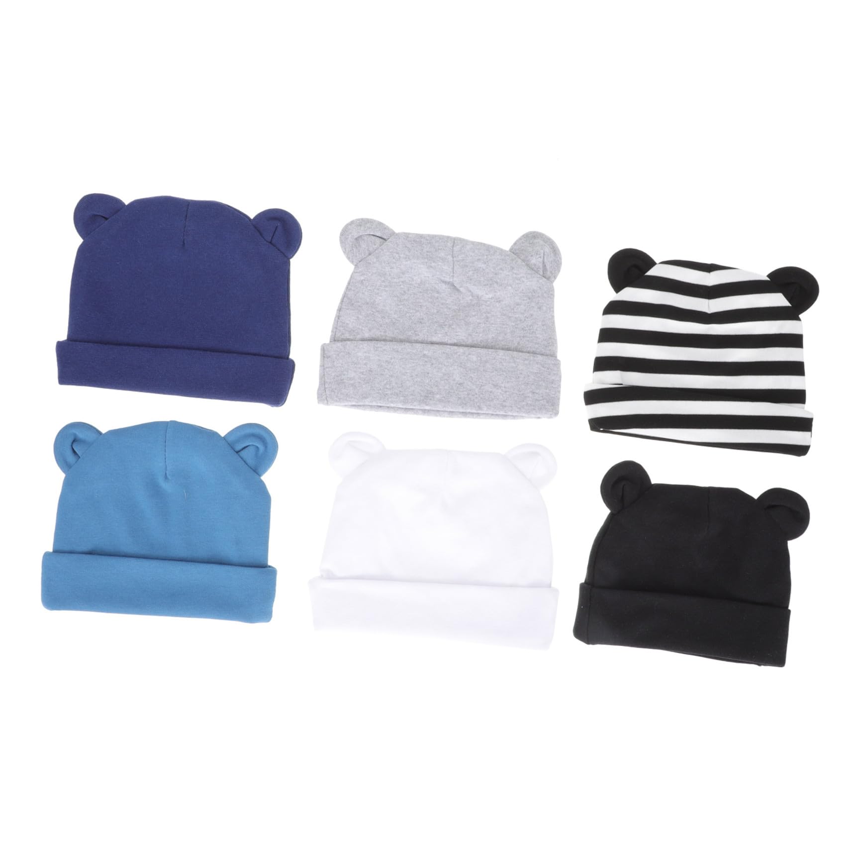 Healvian Lindos Sombreros De Bebé Gorro De Bebe Sombreros De Algodón Recién Nacido Sombreros De Bebe Gorros Infantiles Orejas Chico Sombrero De Bebé Gorra Infantil