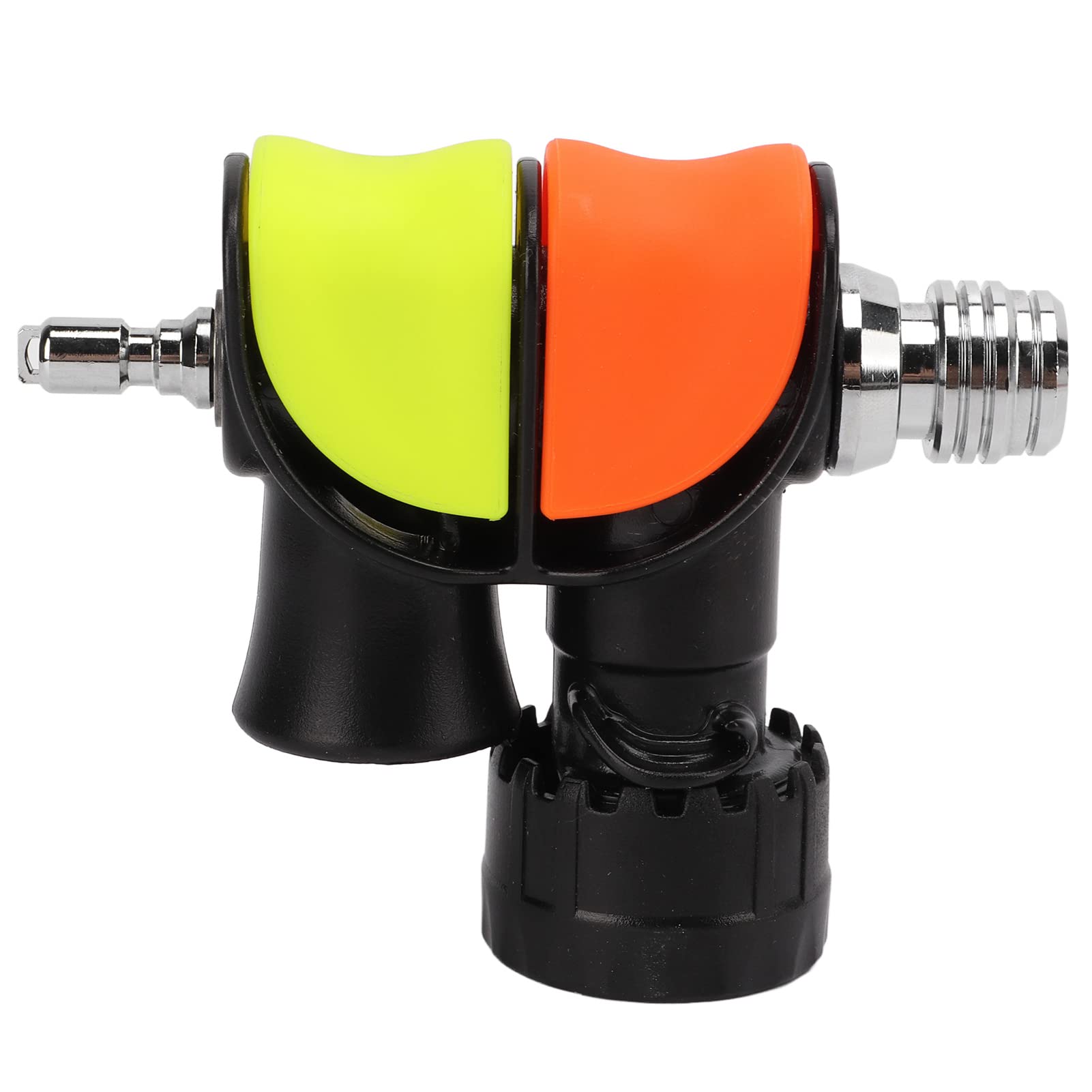 Cicalino per Immersione a Doppia Frequenza Allarme Subacqueo Ecoscandaglio da 125 a 130 DB Generatore Acustico di Segnale Gas con Interfacce in Acciaio Inossidabile per S