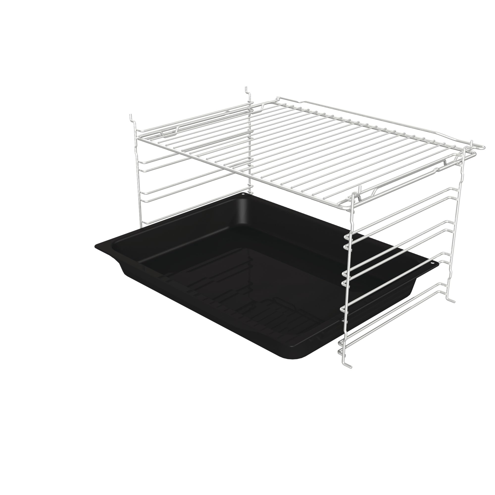 Gorenje Einbaubackofen-Set Jump Set Aqua/C mit Kochfeld ECT641BSC und Backofen BO6735E02BK 77L Pizzamode 300°C PerfectGrill EcoClean-Email Glaskeramik schwarz