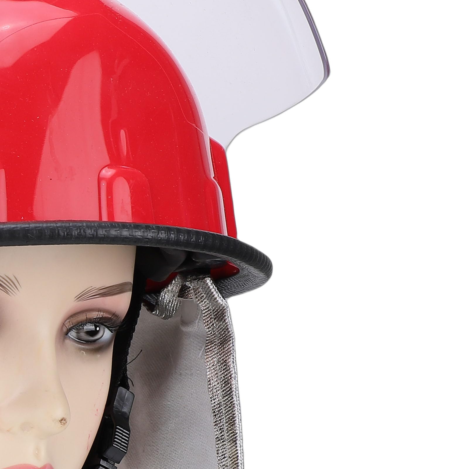 Casco di Salvataggio, Elmetto Protettivo per Vigili del Fuoco Resistente Alle Alte Temperature e Agli Urti, Casco per Lampada Frontale con Design Protettivo, Ideale per l'emergenza dei