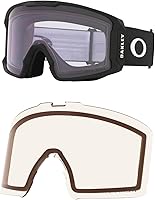 Vista 5 de Oakley Line Miner Medium Ski Goggles REPLACEMENT LENSES OO7093 For Men For Women +Designer iWear Care Kit
