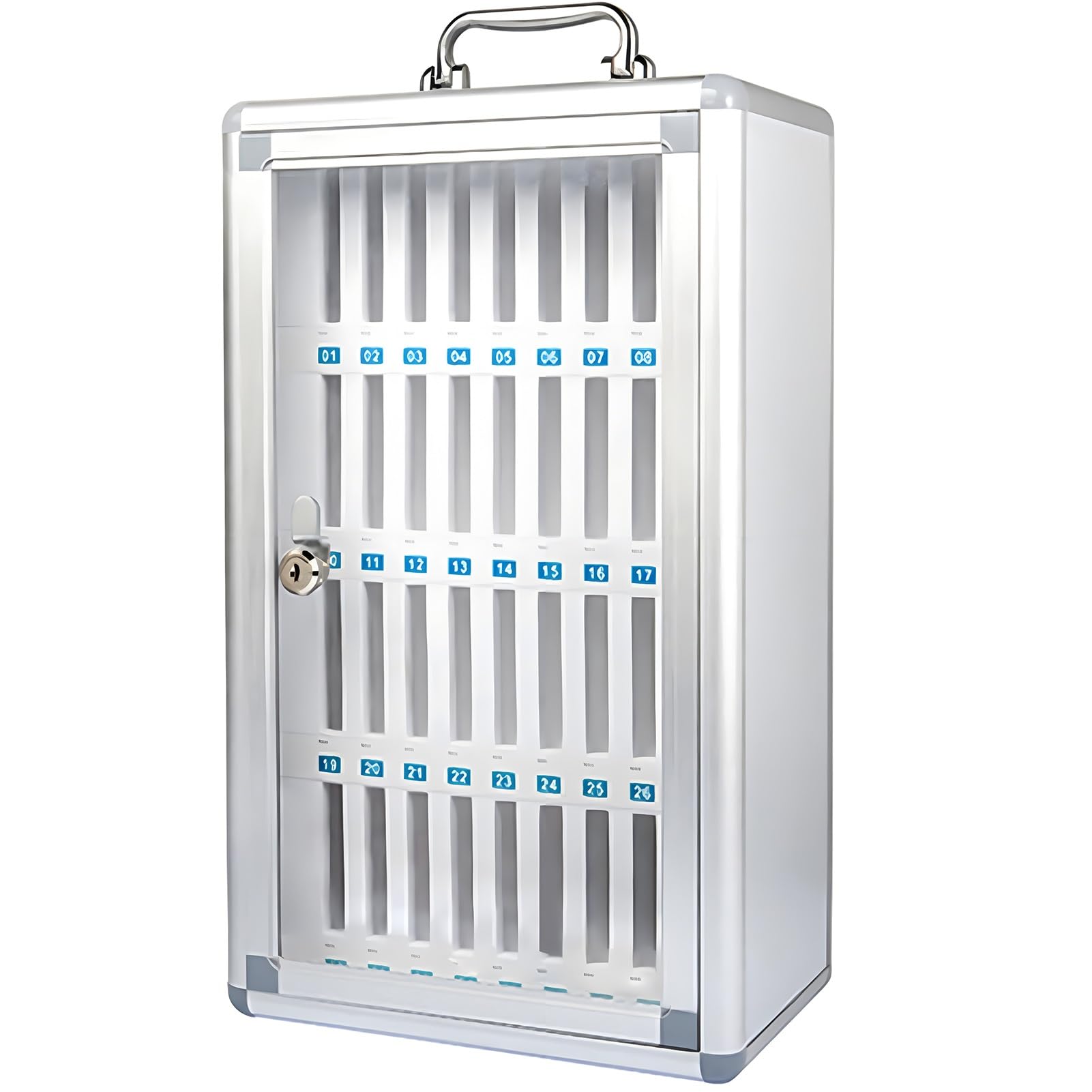 Armoire de rangement téléphone à 36 casiers pour sécuriser vos smartphones