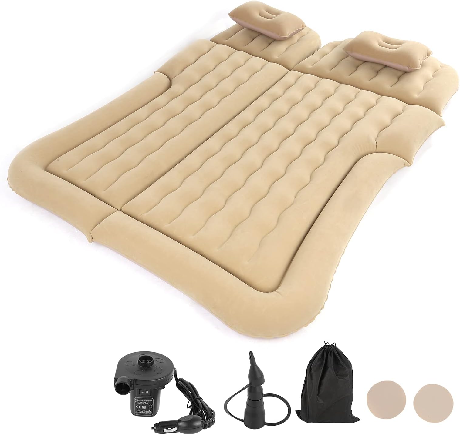 LABABE Auto Car Inflatable Air Mattress Bed for Back Seat of Cars SUV's