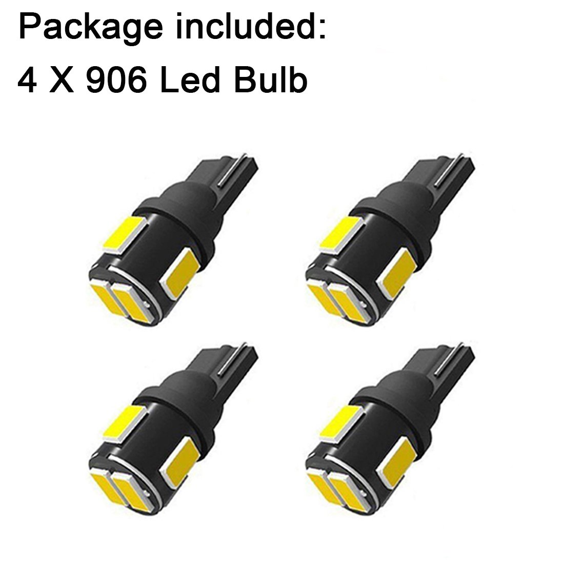 Pack of 10 13V T5 Mini Lamp Wedge Base #906 - Pixels Arcade Games