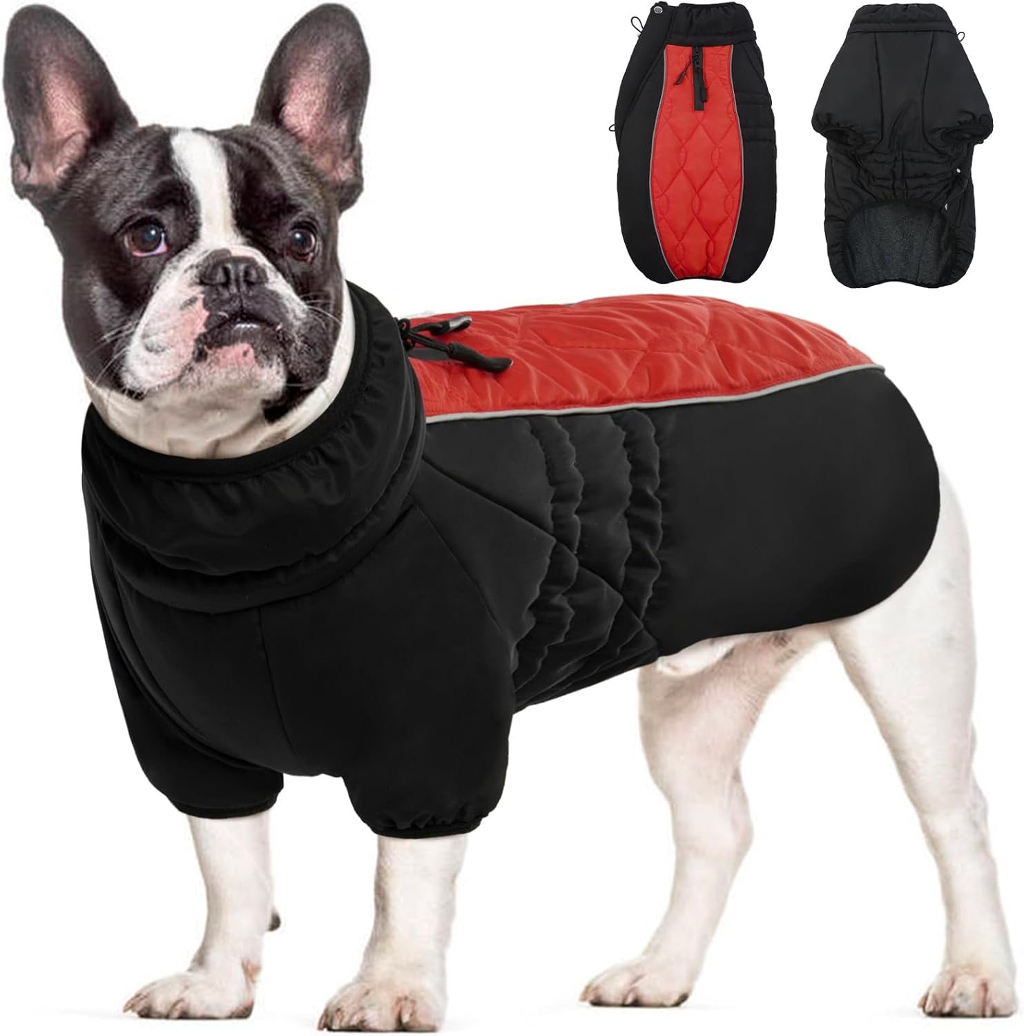 Kuoser Warm Dog Coat, Winter Dog Jacket Dog Clothes Thick