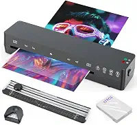 Plastificadora, 110V/220V Plastificadora A4 A5 A6 A7 R3 R2, Laminadora, 34 * 13 * 8CM Laminadora, 115°~145° Laminação A Quente E A Frio