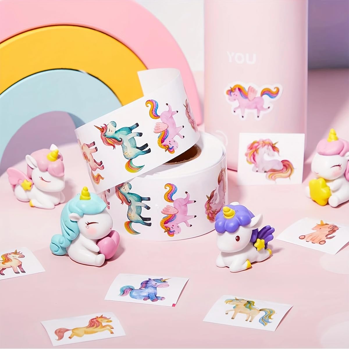 2000 Stuks Ronde dierenstickers, 32 Patronen Beloningsstickers voor