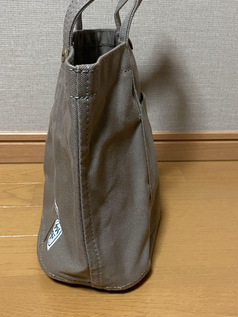 Amazon.co.jp: 信三郎帆布 トートバッグ H-04 小 グレー 美 ほぼ一澤