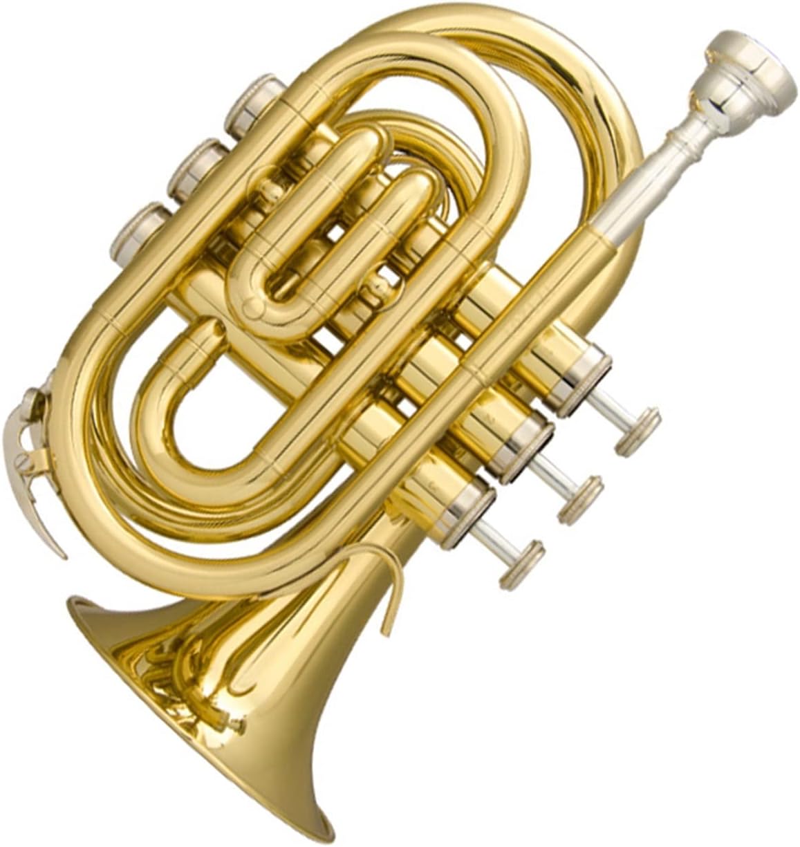 Professional mini trumpet New Palm Trumpet Portable Trumpet Bflat