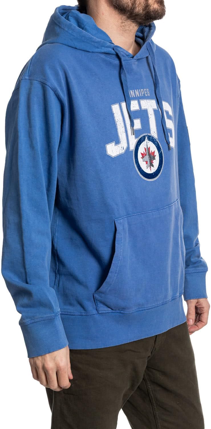 Calhoun NHL Unisex Acid Wash Pullover Hoodie – Vintage Fleece Fan Sweatshirt