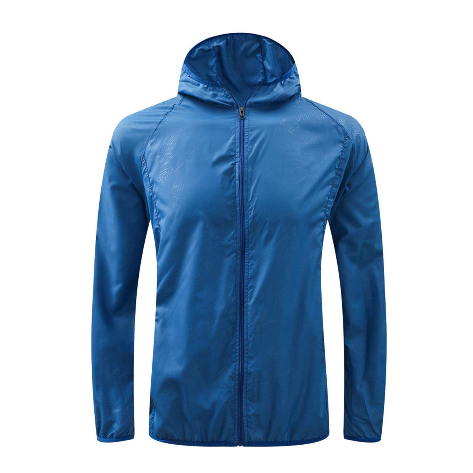 Atmungsaktiver Sonnenschirm für Erwachsene im Freien, Straßenreiten, Bergsteigen, Kleidung, Sonnencreme und regenfeste Kleidung Rothaus Fahrradbekleidung (`-Blue, L3) Fashion