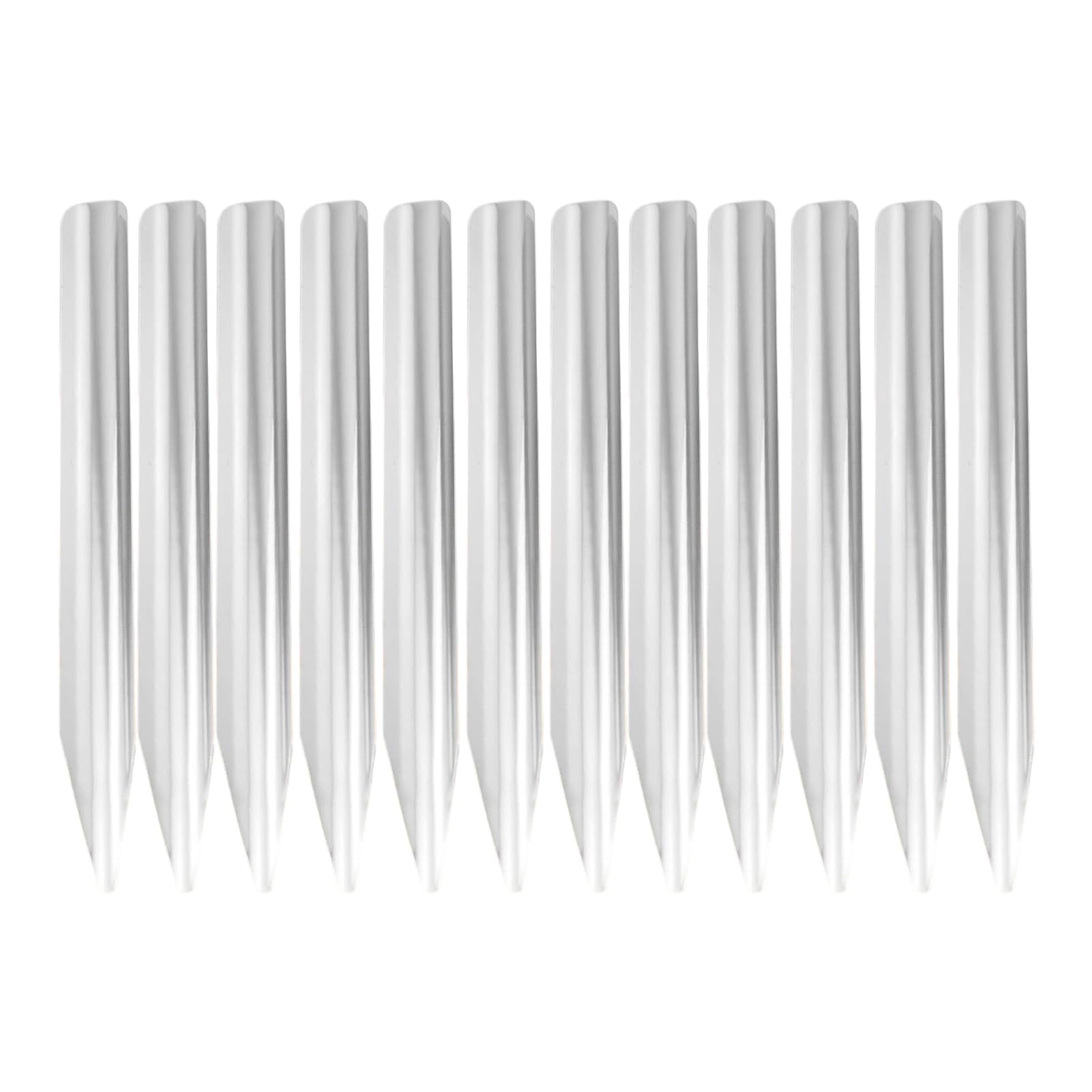 12Pcs Metal Laboratory Spoons 6Inch Long Stainless Steel Spatula For Lab Experiment Mixing Transferring Powders Pastes