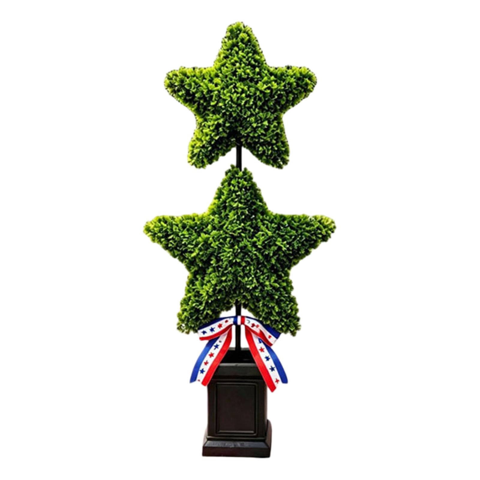 Verte artificielle patriotique sans entretien pour fête et intérieur