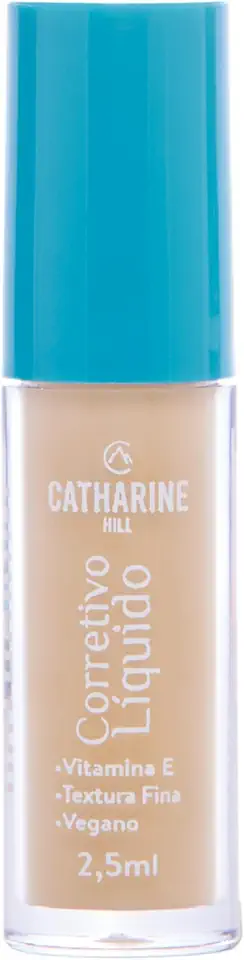 Mini Corretivo Líquido Yellow Média Cobertura Catharine Hill Travel Size Matte
