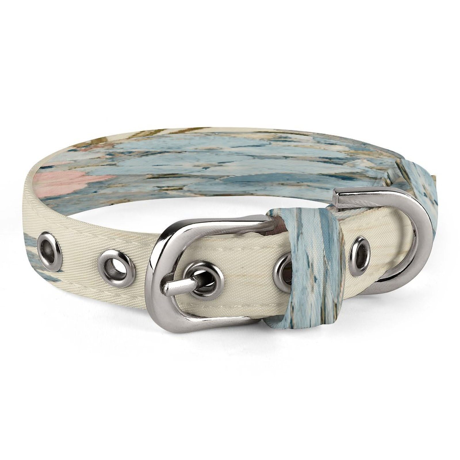 Collar suave para mascotas que evita rozaduras gracias a su tela Oxford blanda