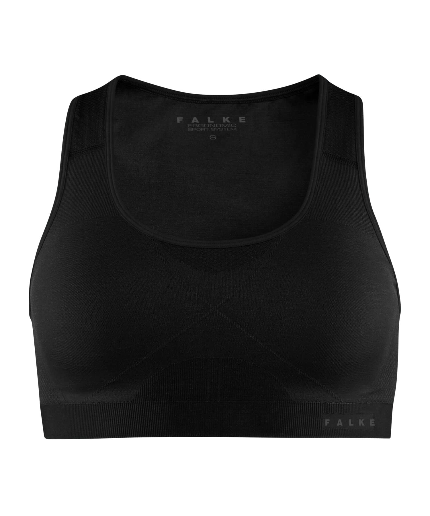 FALKE mujer Madison Low Support With Pads sujetador deportivo para deportes de baja intensidad sin costuras con almohadillas extraíbles secado rápido transpirable material funcional 1 pieza