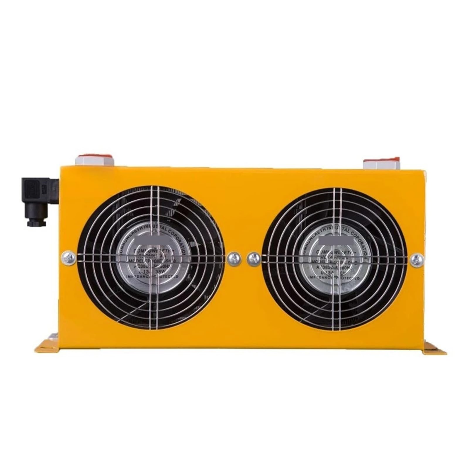 Scambiatore di calore industriale in alluminio 60L/MIN for radiatore olio idraulico a doppia ventola AH0608TL-CA for macchina CNC Operazione stabile