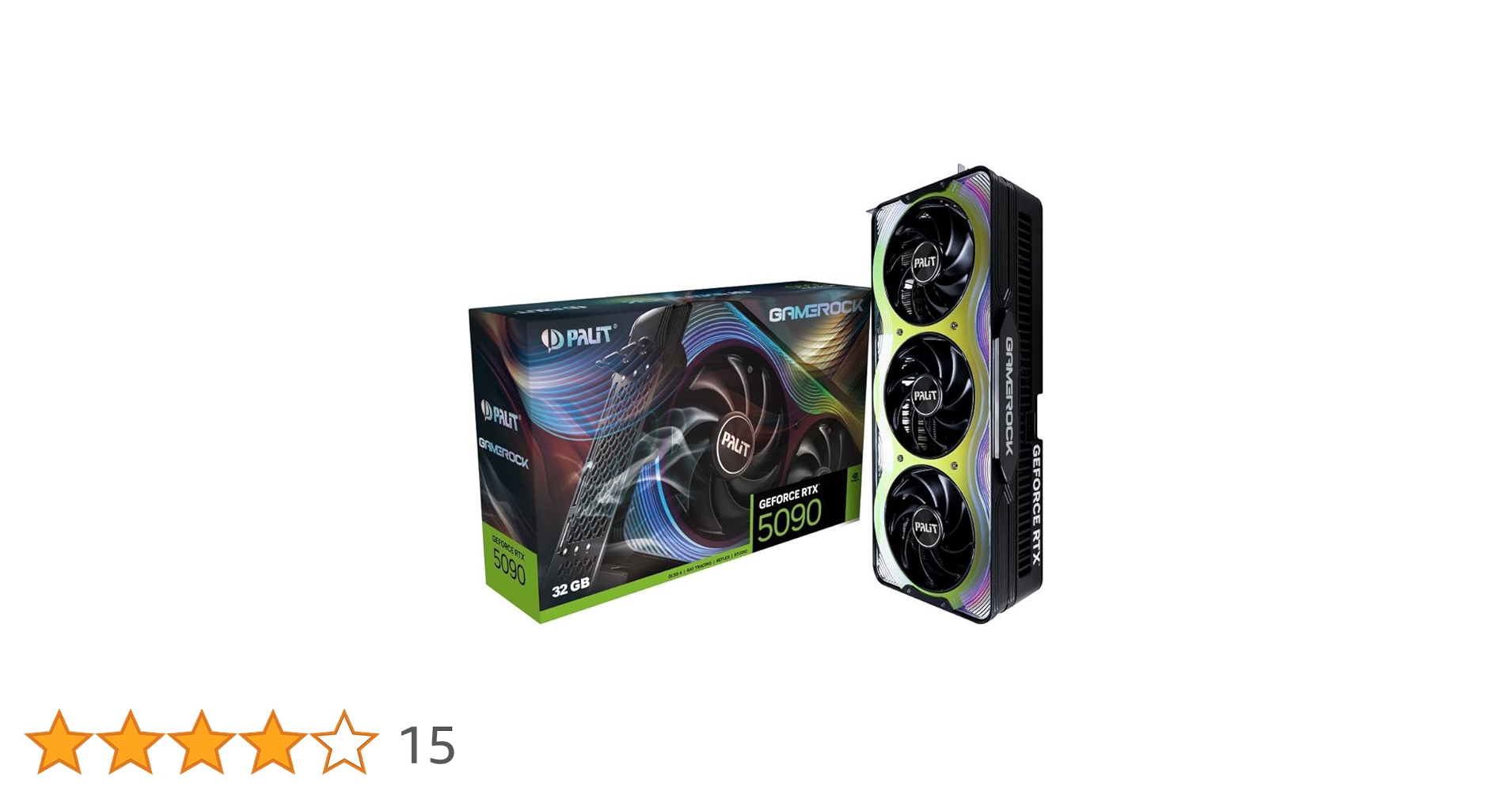 Amazon | Palit GeForce RTX 5090 GameRock (32GB GDDR7/PCI Express Amazon | Palit GeForce RTX 5090 GameRock (32GB GDDR7/PCI Express