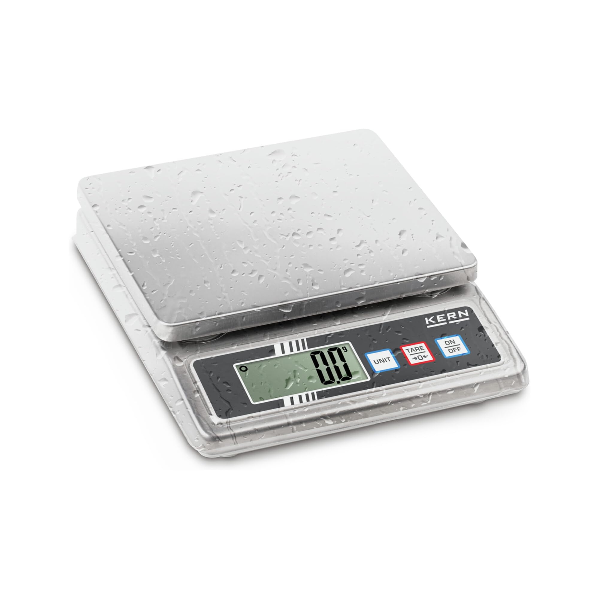 Balanza de mesa de acero inoxidable KERN FOB 5K-3NS