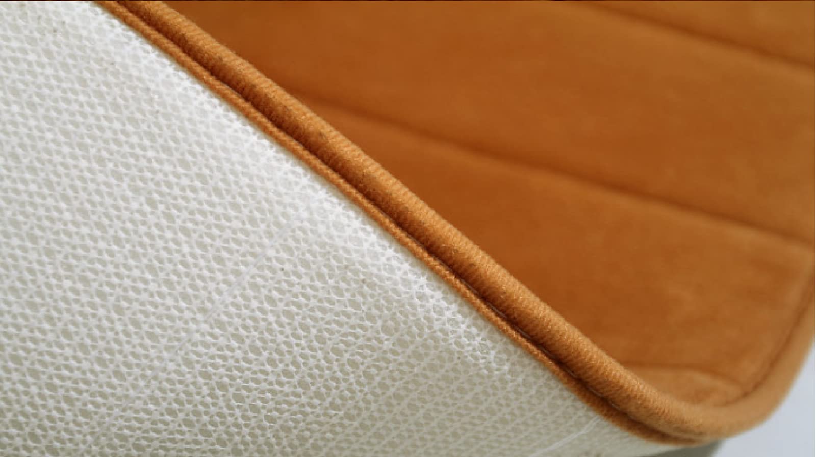Memory Foam Badvorleger, saugfähig, super gemütlich, Badezimmerteppich, Badematte, 60 x 90 cm