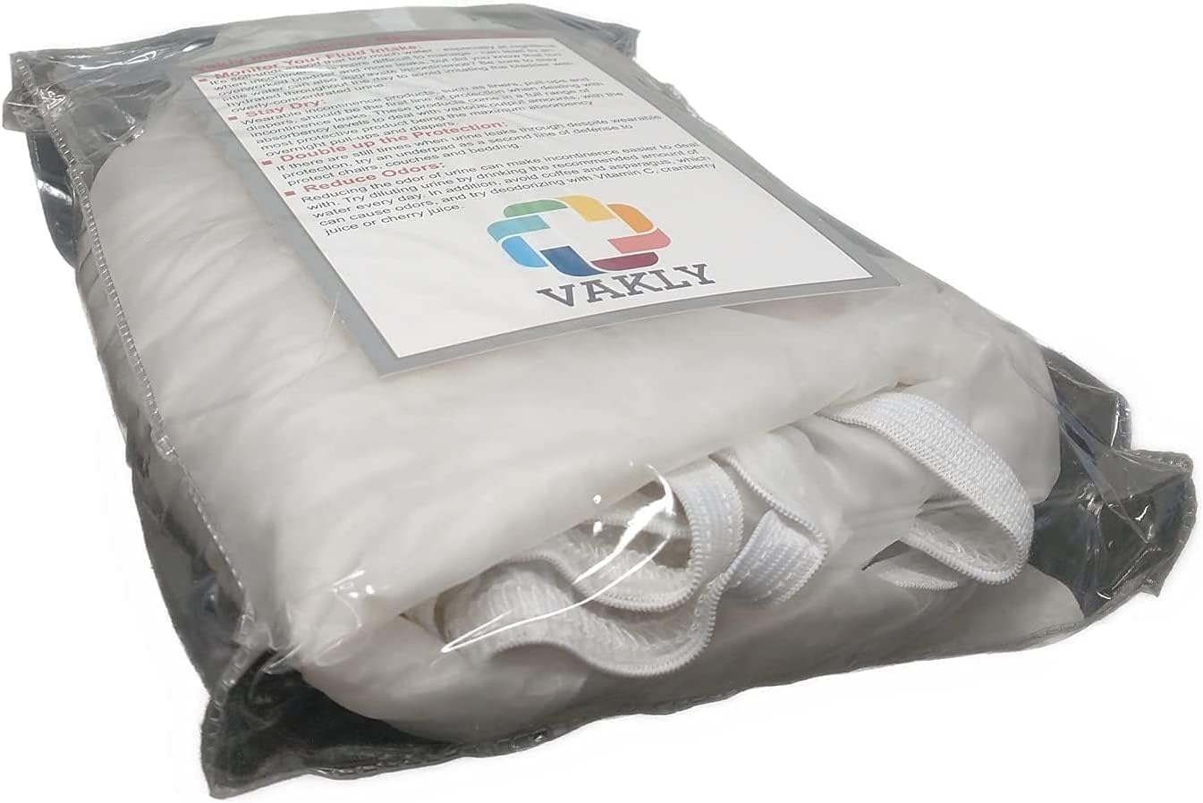 Vakly Adult Vinyl Waterproof Pull-On-Cover Incontinence Pants (This is not a Diaper) Oversized Waterproof Underwear Protection to GO ON TOP of/Together with Diapers & Briefs as a Added Leak Resistance - Image 7