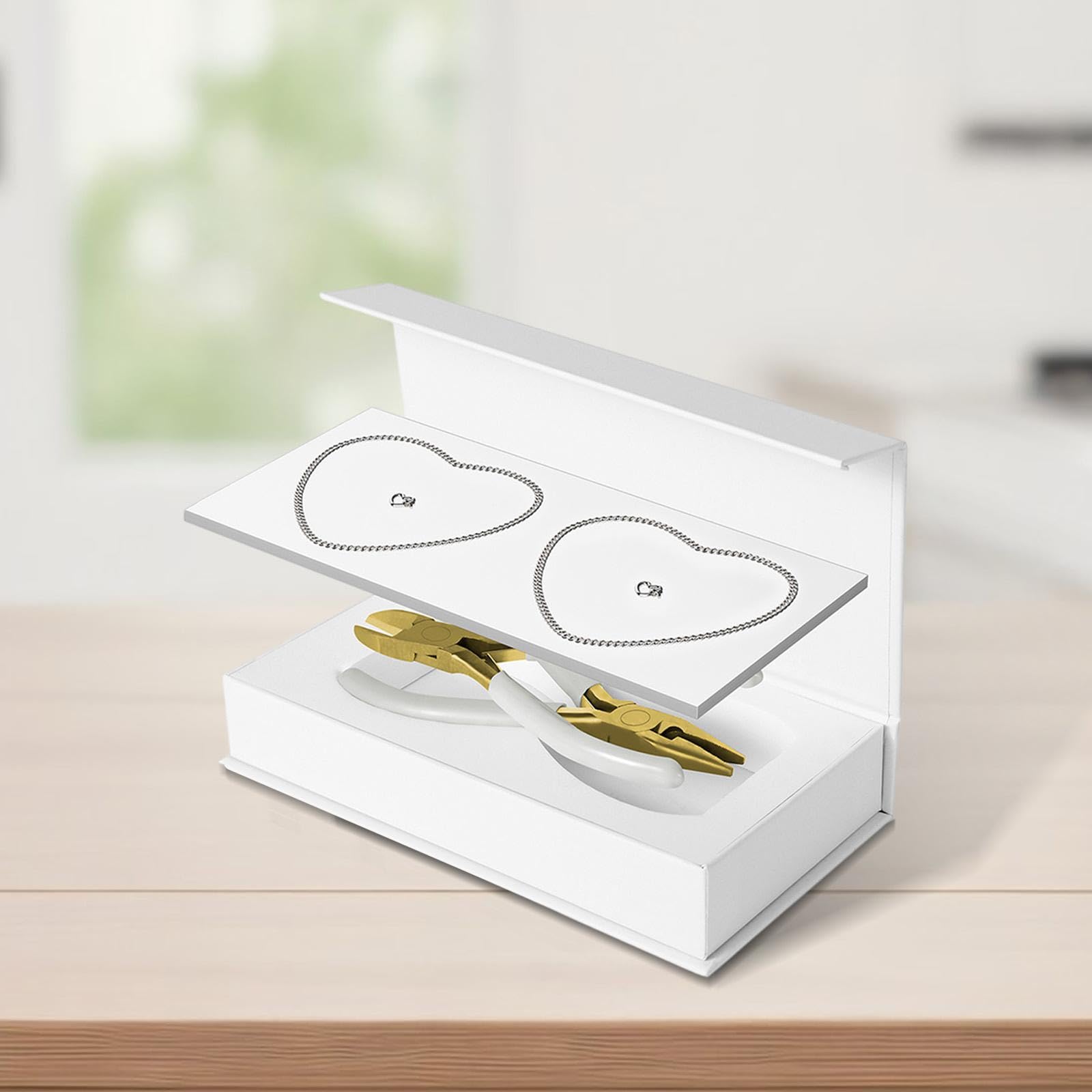 Perfeclan Permanentes Armband-Set, Geschenke für Paare, leichtes Armband-Herstellungs-Set, Schmuck, für Valentinstag, Hochzeit, Strand, Geburtstag