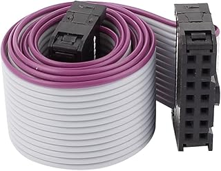 Aexit IDC 14-Pin Audio & Video Accessories Female to Female Connector Hard Driver Flat Connectors & Adapters Cable