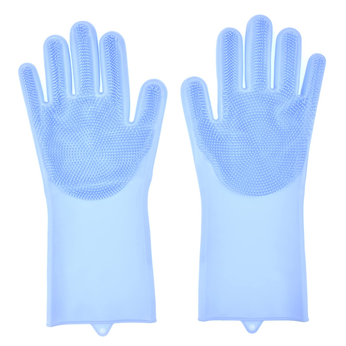 Bagonias Silicone Dish Washing Gloves - Silicon Cleaning Gloves for Kitchen, Pet Grooming - Great for Washing Dishes, Cars, Bathrooms, Floor Cleaning (Multicolor, 1 Pair) (B07SPZYPX4) Amazon Price History, Amazon Price Tracker