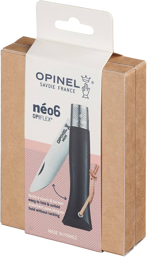Amazon.com : OPINEL NEO6 Folding Non-Locking Pocket Knife, OPIFLEX