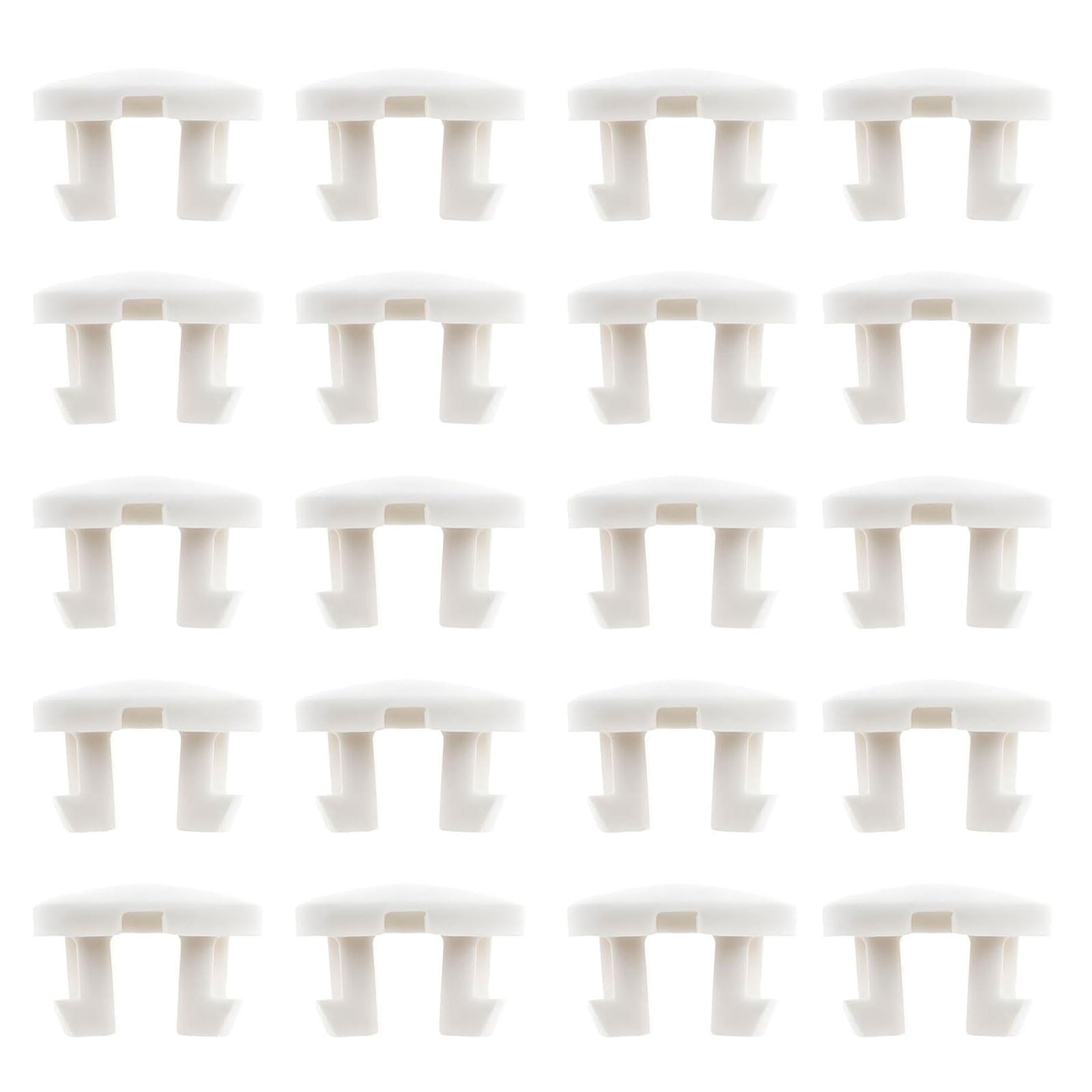 Alloneslife A Rails Cord Cover Button White Tape Plug Bottom Rails Button Horizontal Blinds Replacement Parts Horizontal Blinds Replacement Parts