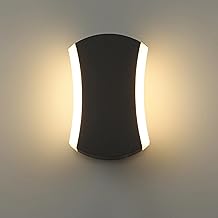 Lamp master 12W Modern LED Wall Sconce, House Decor and Living Room, Bedroom, Bathroom, Kids Room, & Home Décor