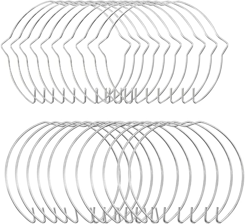 ZHIQIN 20Pcs Lamp Retaining Spring Clip Retaining Ring Clasp Clip LED