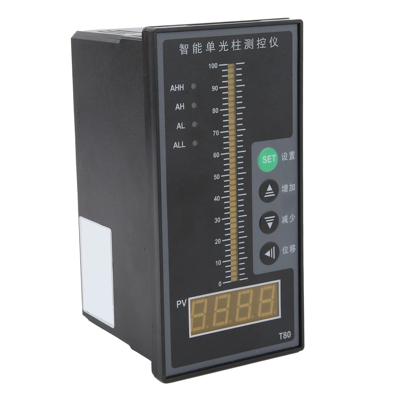 Hyuduo Liquid Level Controller HWP-T804-01-23-HL-P, Intelligent Drop-In Level Indicator with 4-20mA Sensor for Portable Level Measurement Devices