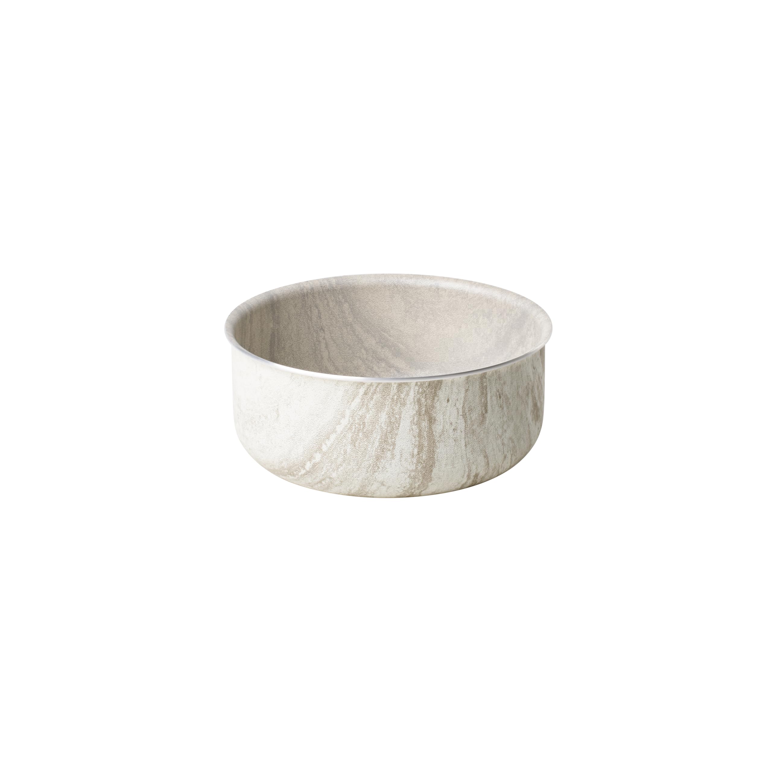 Guzzini ChefLine MARBLE MADE IN ITALY - SET 5 pezzi: 2 PADELLE (CM 24 e CM 28), CASSERUOLA da 20 cm, COPERCHIO (20 cm) e MANICO removibile